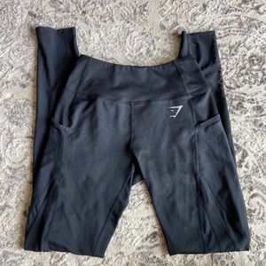 Gymshark Sleek Sculpture Black Leggings